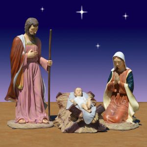 Holy family Nativity set