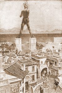 Sketch of Colossus of Rhodes