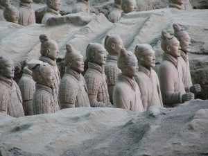 Chinese emperor terracotta army