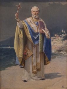 Saint Nicholas by Uroš Predić